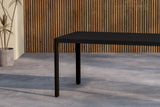 Garten Esstisch Vista - 150x85 cm aus Aluminium in Beige oder Schwarz