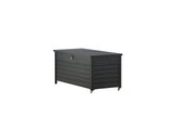 Garten Kissenbox Ludmilla - schwarze Aluminiumkonstruktion inkl. Innentasche