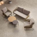 Garten Lounge Set Veleno - Aluminium Gestell