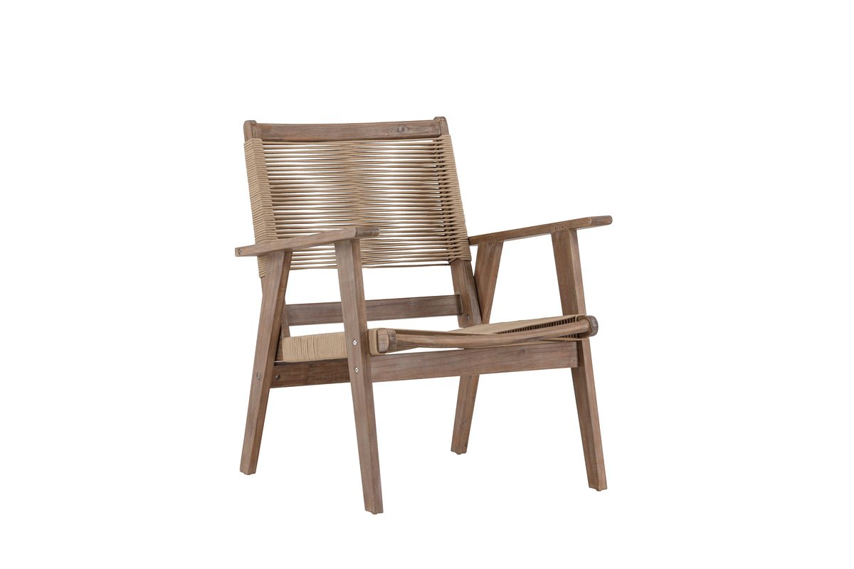 Garten- Loungesessel April - Aus braunem Akazienholz