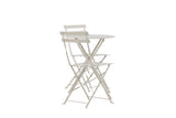Garten Loungeset Elion – 3-teiliges Set mit rundem Tisch in 3 Farben