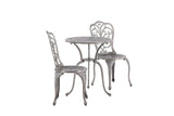 Garten Loungeset Elyra – 3-teiliges Set mit Stühlen & Tisch in 2 Farben