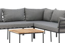 Garten Loungeset Felicita – Ecksofa mit 4 Sitzplätzen und Couchtisch