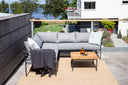 Garten Loungeset Felicita – Ecksofa mit 4 Sitzplätzen und Couchtisch