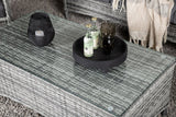 Garten Sofa-Set Ravion – 4-teilig mit Tisch in Grau