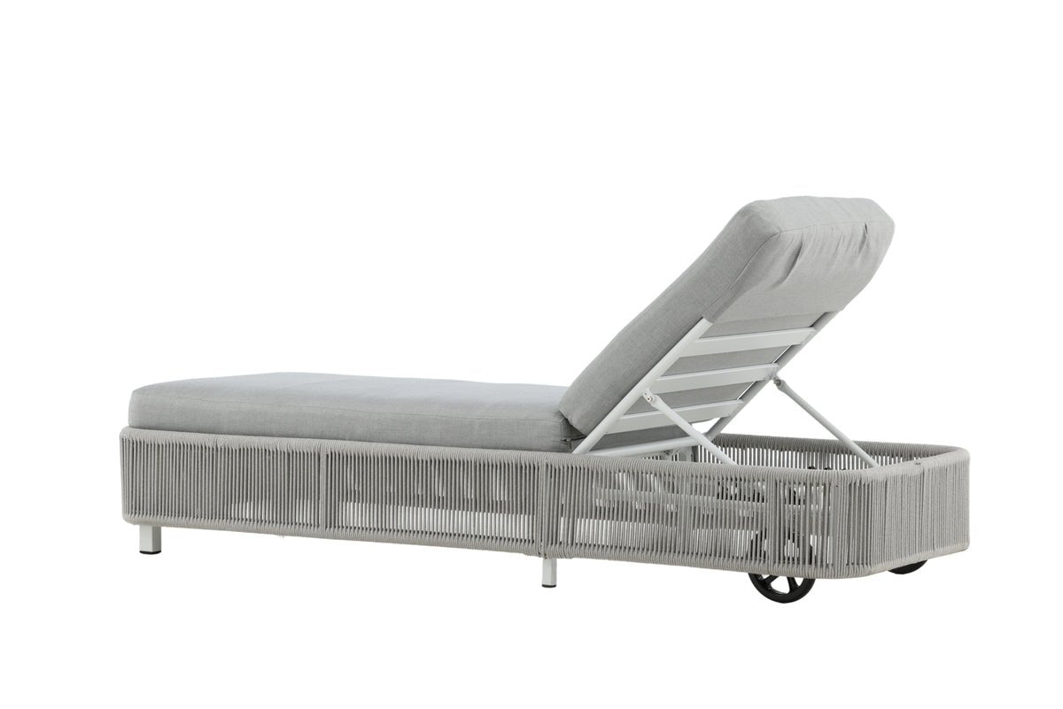 Garten Sonnenliege Mila - aus Polyester/Metall
