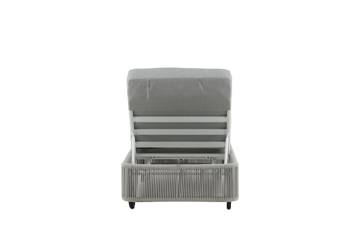Garten Sonnenliege Mila - aus Polyester/Metall