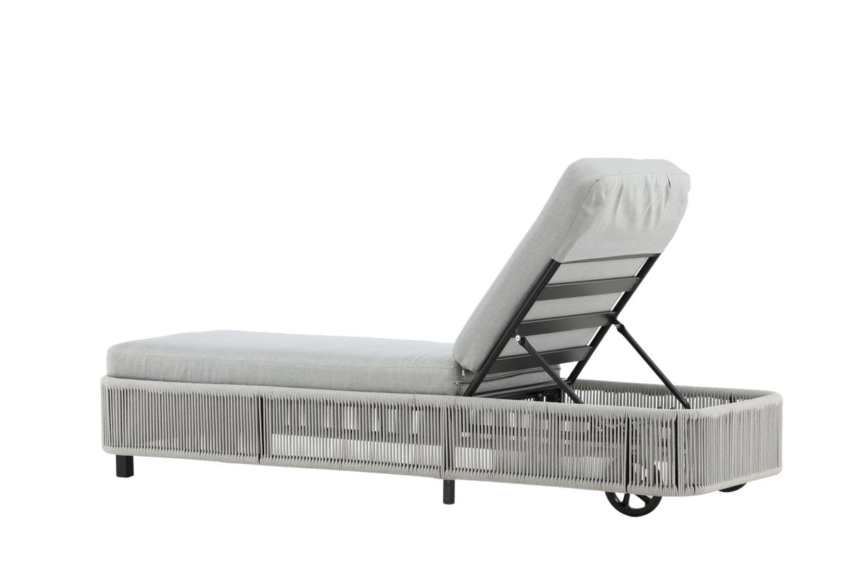 Garten Sonnenliege Mila - aus Polyester/Metall