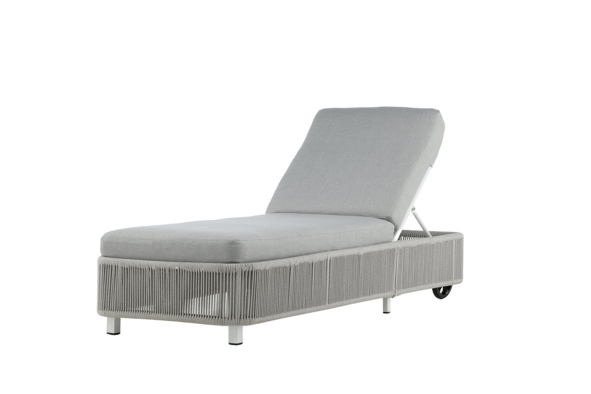 Garten Sonnenliege Mila - aus Polyester/Metall
