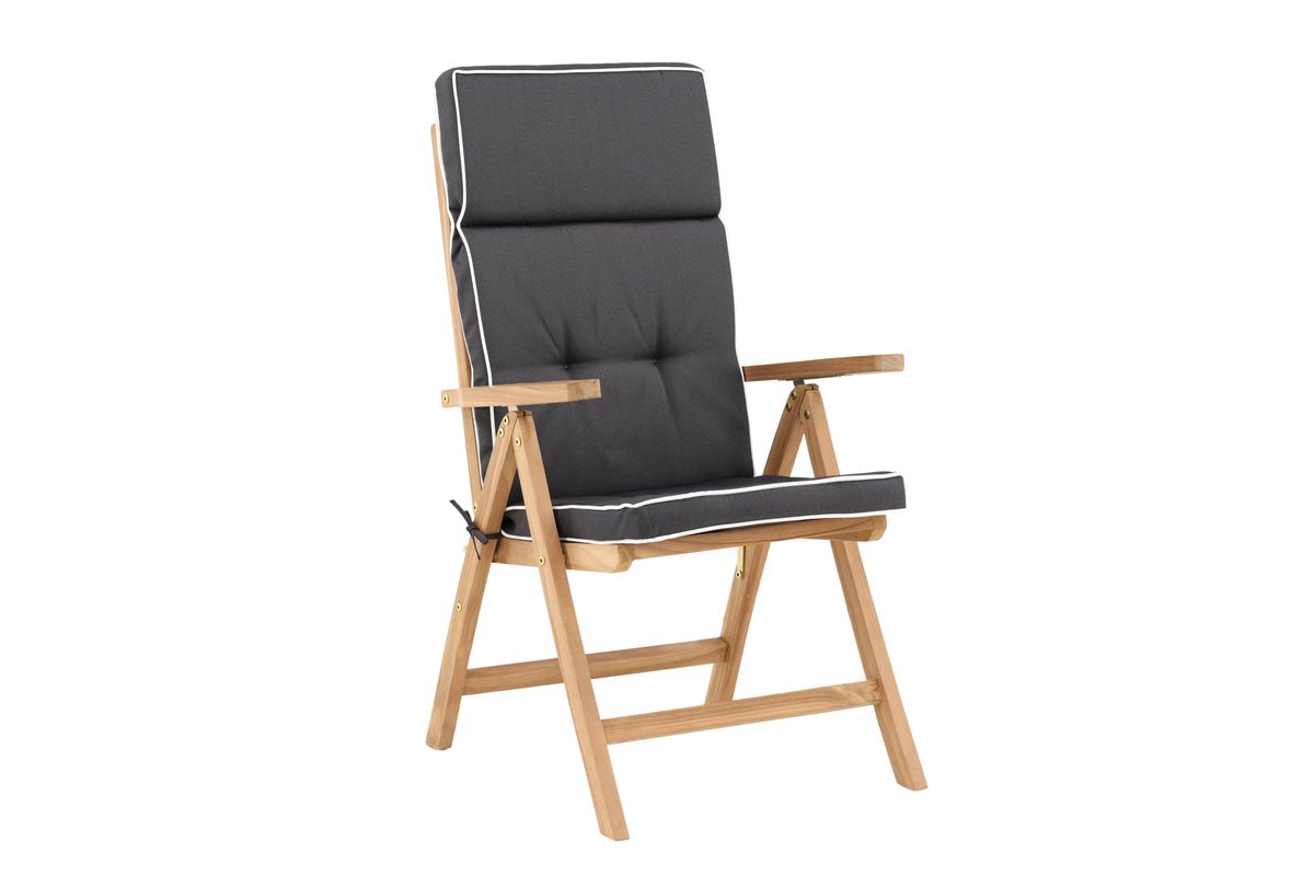 Garten Stuhlkissen Cosy - aus Polyester Grau