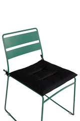 Garten Stuhlkissen Milo - aus Polyester Schwarz