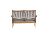 Gartenbank Sofie - gefertigt aus braunem Akazienholz