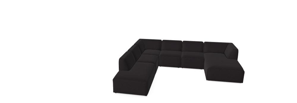 Modulares Sofa Hugg - Deine Wunschkonfiguration 3JPTVY