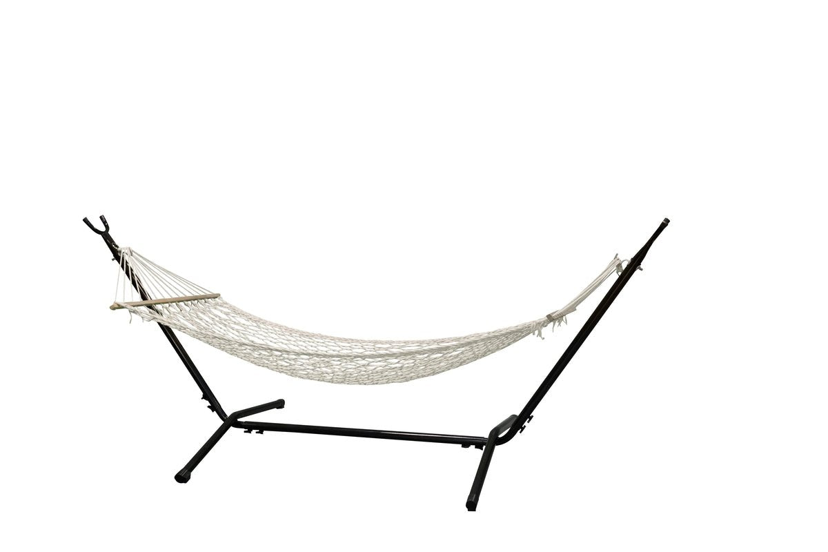 Hängematte Thai - aus Netzgewebe in Cremeweiß