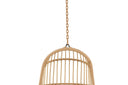 Hängesessel Kaelis - aus Rattan in Beige