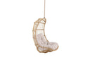 Hängesessel Kaelis - aus Rattan in Beige