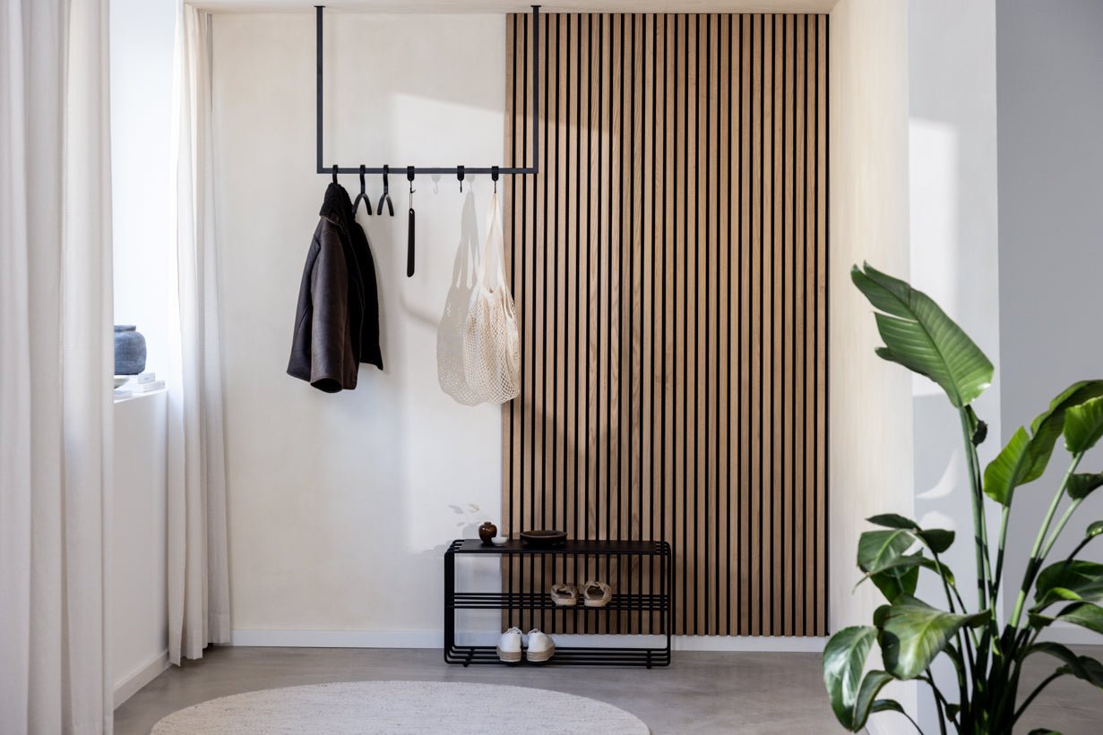 Garderobe/Kleiderstange Rubi – Hängendes Design aus Stahl