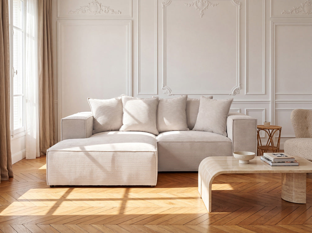 Designer Sofa Largo L Mini in Cord