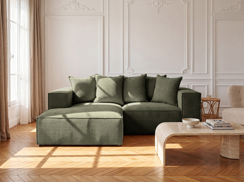 Designer Sofa Largo L Mini in Cord
