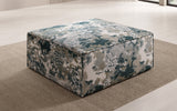 Lesley Pouf Arden Verdigris 74 side
