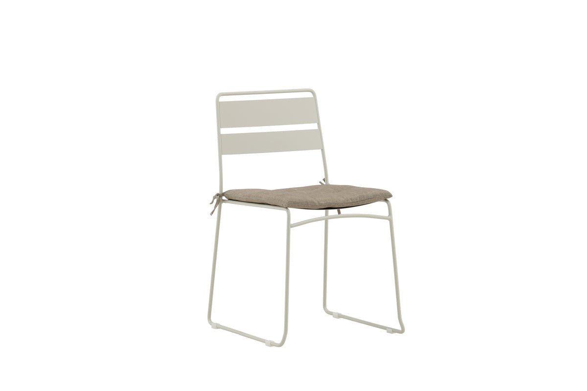 Outdoor-Sitzkissen „Kano“ – in Beige für Ess- & Gartenbereiche