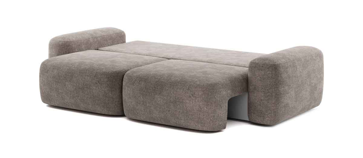 Designer Sofa Benevita mit Schlaffunktion und Bettkasten