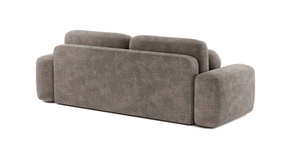 Designer Sofa Benevita mit Schlaffunktion und Bettkasten