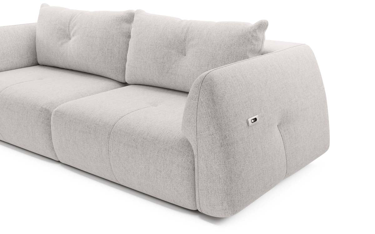 Designer Sofa Camilla mit elektrischer Schlaffunktion