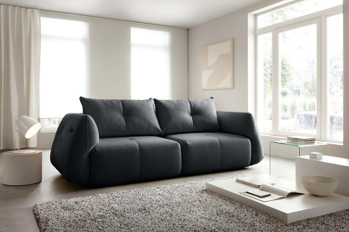 Designer Sofa Camilla mit elektrischer Schlaffunktion