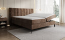 Boxspringbett Ines in Cord mit Stauraum