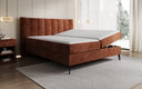 Boxspringbett Ines in Cord mit Stauraum