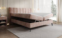 Boxspringbett Ines in Cord mit Stauraum