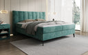 Boxspringbett Ines in Cord mit Stauraum