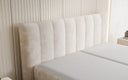Boxspringbett Ines in Cord mit Stauraum