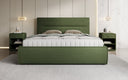 Designer Polsterbett Merry Stoff mit Stauraum