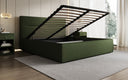 Designer Polsterbett Merry Stoff mit Stauraum