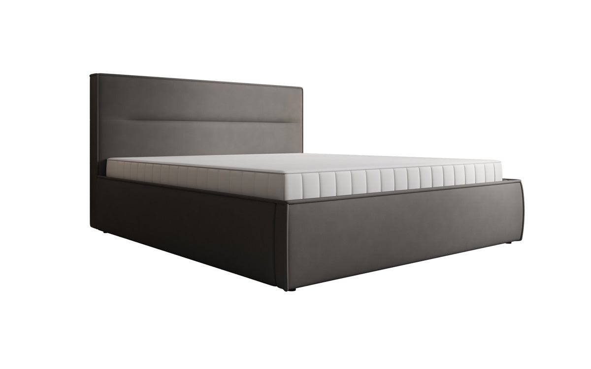 Designer Polsterbett Merry Stoff mit Stauraum
