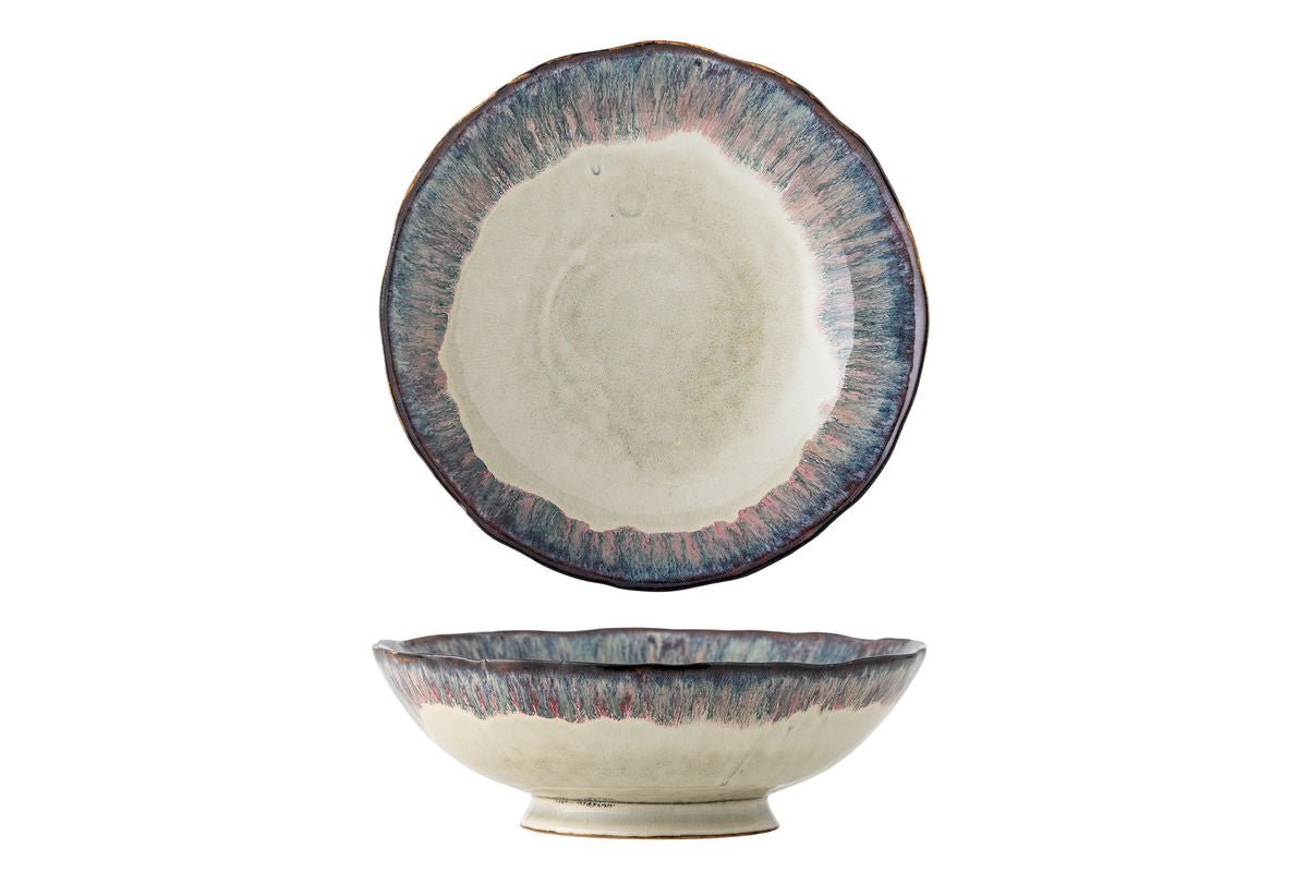Schale Imola – Steingutschale in lebendigen Farbtönen