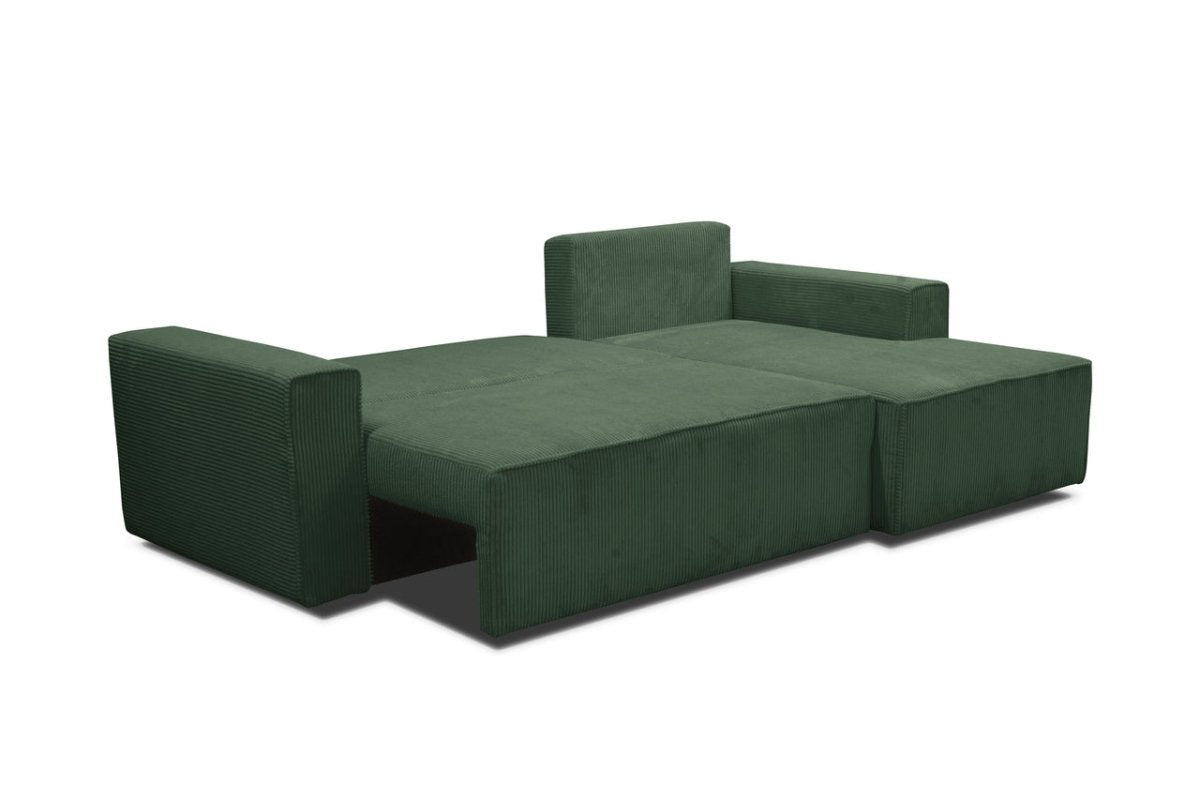 Designer Sofa Bern L mit Schlaffunktion und Stauraum - Luxusbetten24