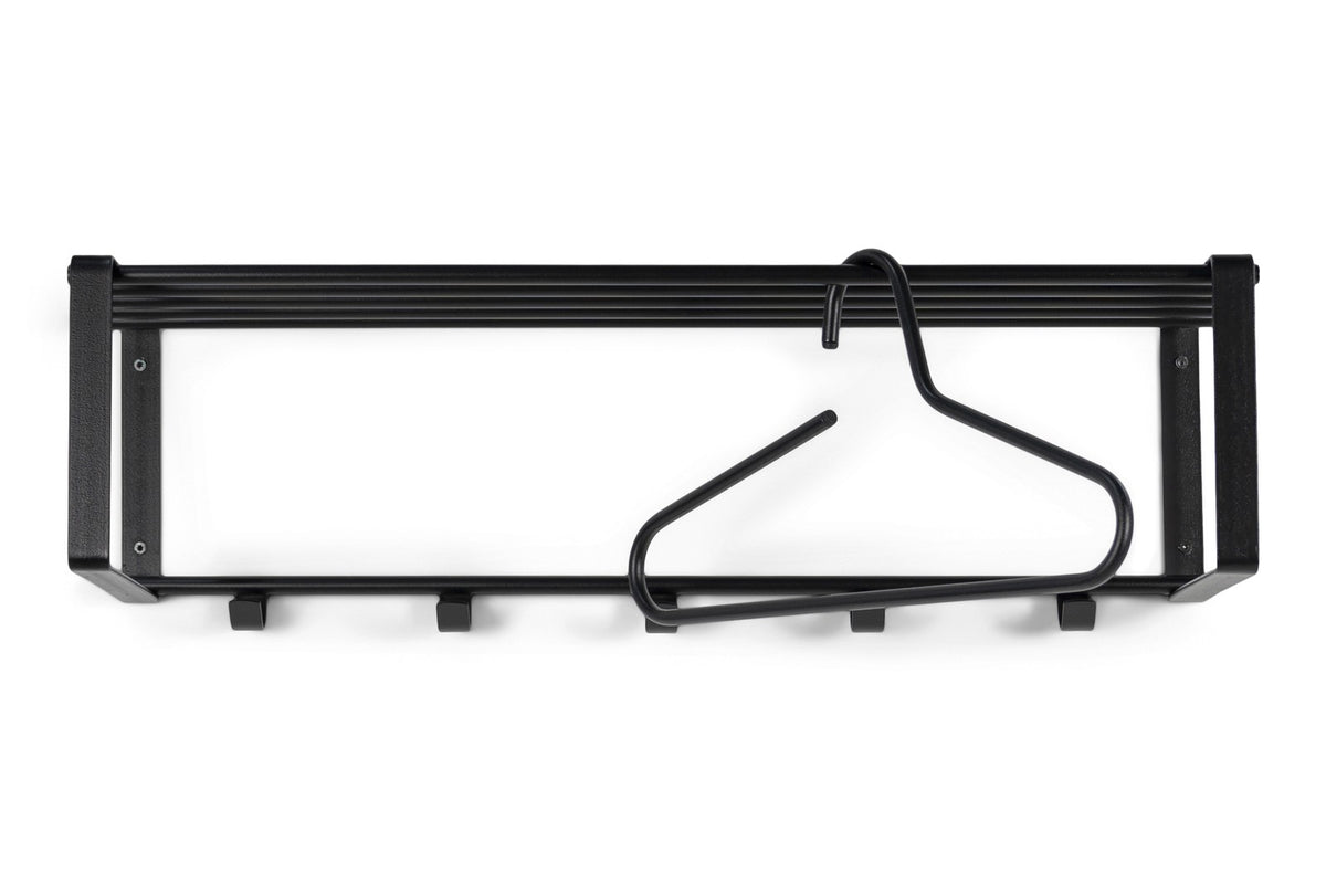 Designer Wandgarderobe Brenno - Schwarz