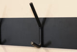 Designer Wandgarderobe Fennick - Schwarz