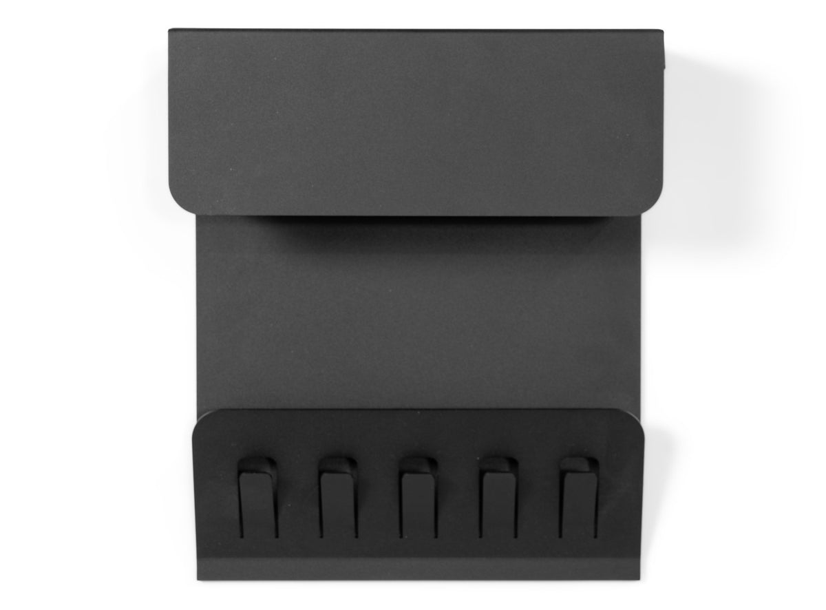 Designer Wandgarderobe Kasimo - Schwarz