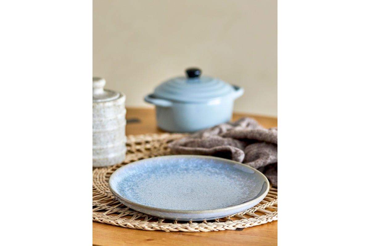 Frühstücksset Liora – Steingut mit strukturierter Glasur (12-teilig)