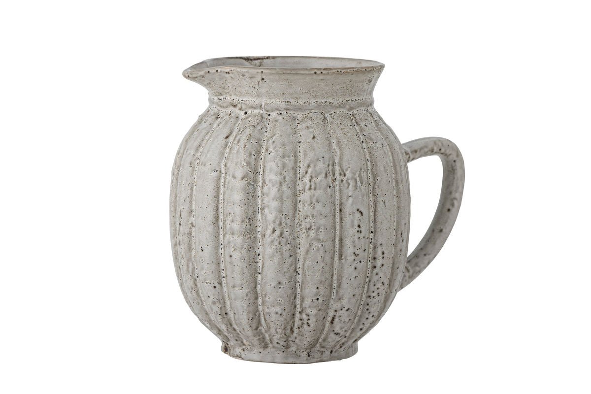 Krug Hilda – Steingut in Grau