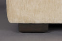 Sofa Talaro mit gerafftem Samtbezug