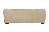 Sofa Talaro mit gerafftem Samtbezug