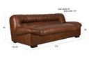 Sofa Talaro aus Wachsleder