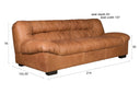 Sofa Talaro aus Wachsleder