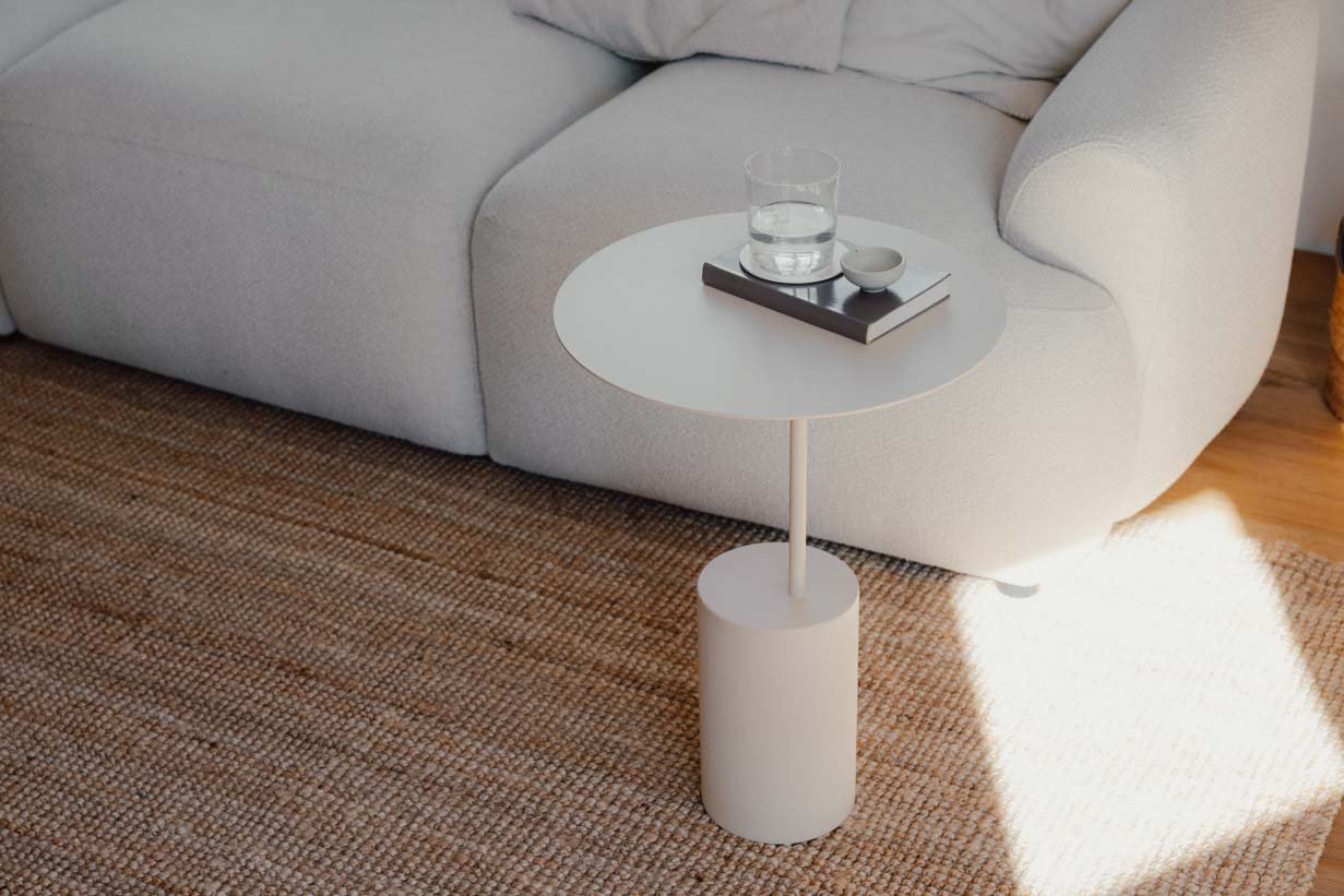 Couchtisch/Beistelltisch Ciro – Edelstahl-Design für Indoor & Outdoor