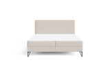 Boxspringbett Selina Slim Bouclé mit Stauraum – Beige